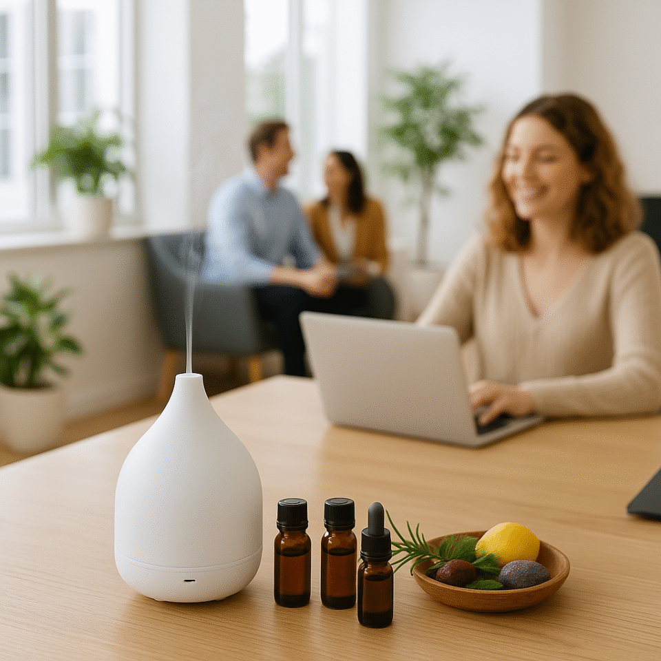 Ätherische Öle am Arbeitsplatz